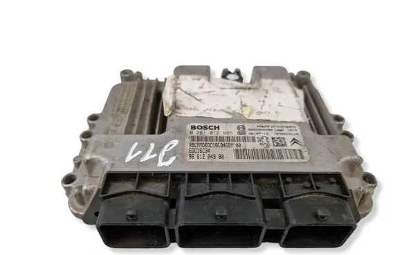 Peugeot 307 Engine control unit/module 9661204380 0281012985