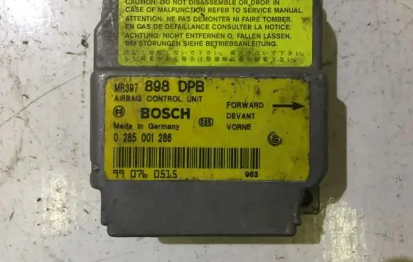 Mitsubishi Carisma Airbag control unit/module mr397898dpb 0285001286