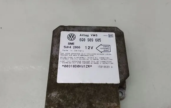 Volkswagen Sharan Airbag control unit/module 6Q0909605