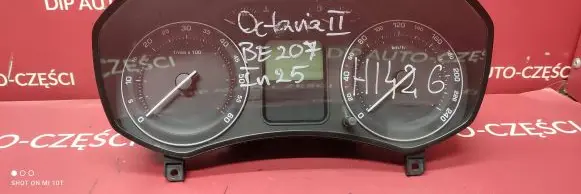 Skoda Octavia Mk2 (1Z) Speedometer (instrument cluster) 1Z0920800D