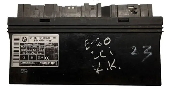 BMW 5 E60 E61 Comfort/convenience module 9168835 61359168835 5WK49110C
