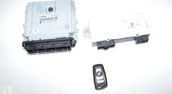 BMW 5 F10 F11 Engine ECU kit and lock set 9241973 61359241973 61359268751