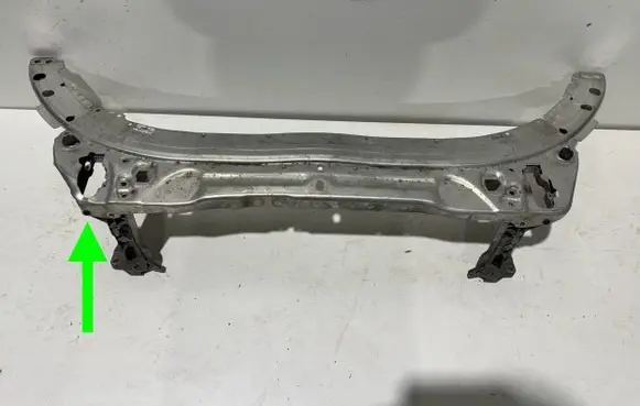 Mercedes-Benz C W205 Radiator support slam panel A2056225600