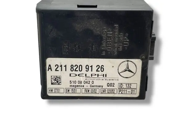 Mercedes-Benz C W203 Alarm control unit/module A2118209126 510080420