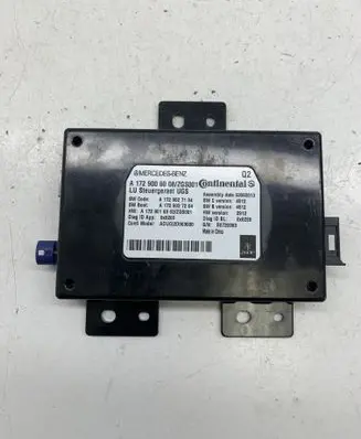 Mercedes-Benz E W212 Other control units/modules A1729006008 A1729027104 A1729027204