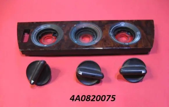 Audi A6 S6 C4 4A Climate control/heater control trim 4A0820075