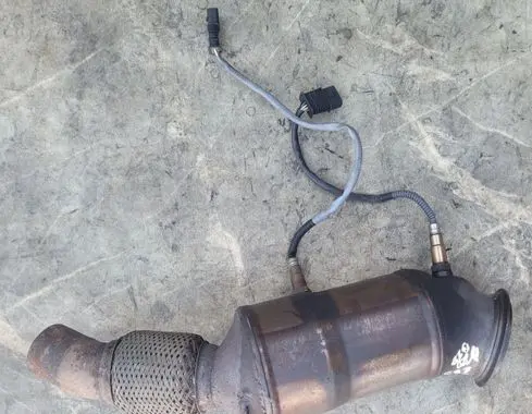 BMW Z4 E89 Catalyst/FAP/DPF particulate filter 