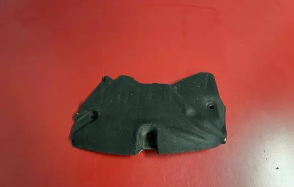 Heat shield in engine bay