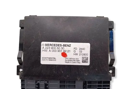 Mercedes-Benz S W223 Combustion control unit/module A2239005030 A0009016221 A3C7016990000