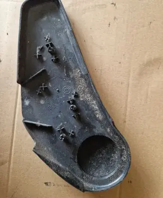 Volkswagen Golf II Front door seat control surround trim SYNCRO 357881480