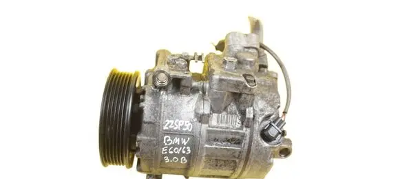 BMW 5 E60 E61 Air conditioning (A/C) compressor (pump) 9174803 N52B30A N52