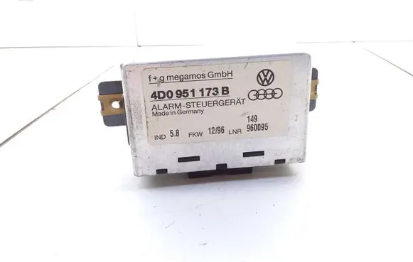 Audi A4 S4 B5 8D Alarm control unit/module 4D0951173B