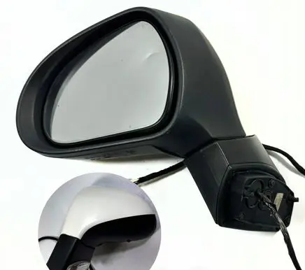 Peugeot 207 Front door electric wing mirror 96806498XT