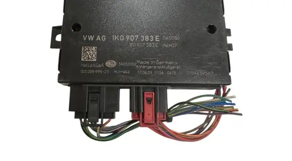 Skoda Octavia Mk2 (1Z) Tow bar trailer control unit/module 1K0907383E 5DS00999523