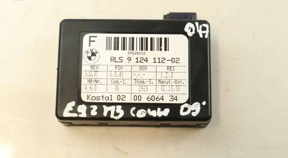 BMW M3 e92 Rain sensor 9124112 09124112 0200606434