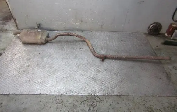 Renault Scenic III - Grand scenic III Rear muffler/silencer tail pipe 