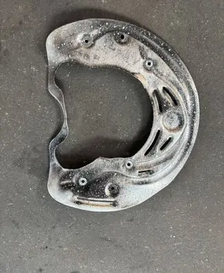 Audi A6 S6 C9 4L Front brake disc dust cover plate 8B3615311