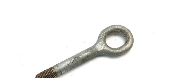 Towing hook eye