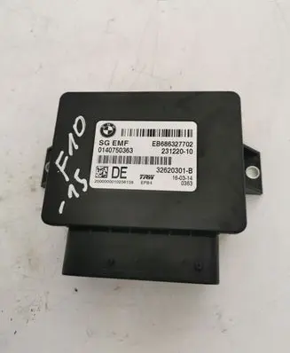 BMW 5 F10 F11 Hand brake control module 32620301