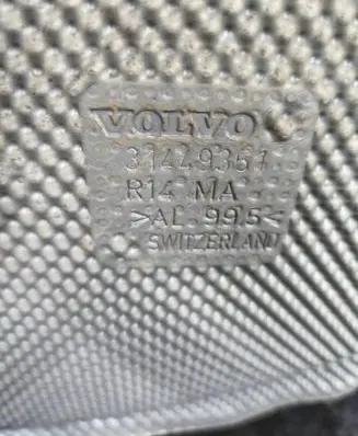 Volvo XC90 Exhaust heat shield 31449361