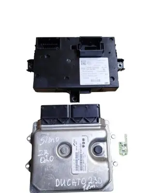 Fiat Ducato Engine ECU kit and lock set 55271527 1389975080 BC0122040D