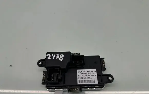 Mercedes-Benz E W212 Heater blower motor/fan resistor A2128702110