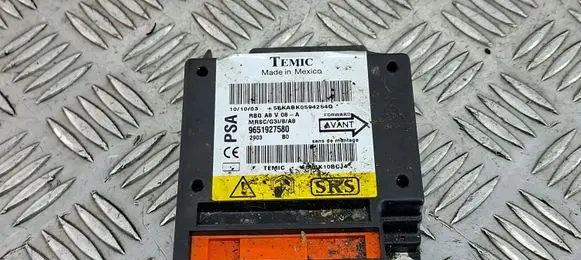 Citroen C3 Airbag control unit/module 9651927580