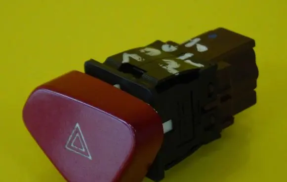 Peugeot 607 Hazard light switch 96296484-KR 96296484KR
