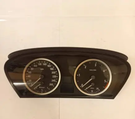 BMW 5 E60 E61 Speedometer (instrument cluster) 62116947363 110080213