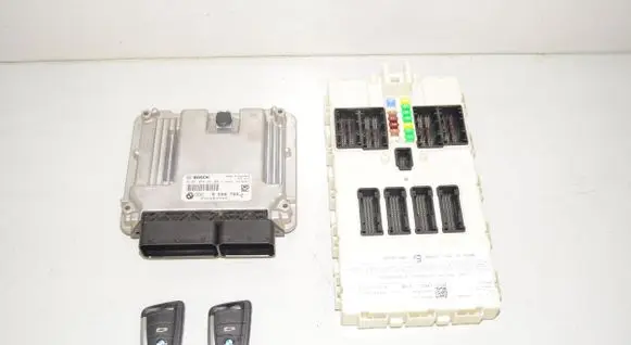 Engine ECU kit and lock set