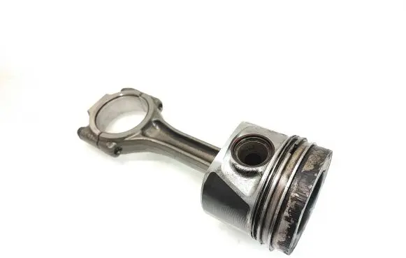 Piston with connecting rod