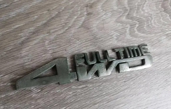 Toyota RAV 4 (XA10) Manufacturers badge/model letters 4WD FULL TIME LOGO