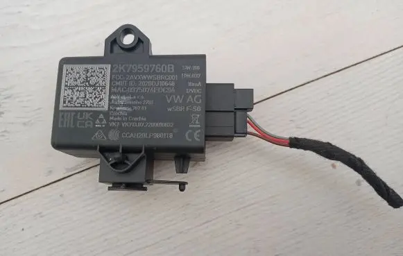 Volkswagen Caddy Seat control module 2K7959760B