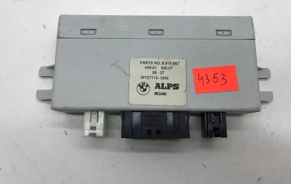 BMW 7 E65 E66 Seat control module 6918567 MY271100359