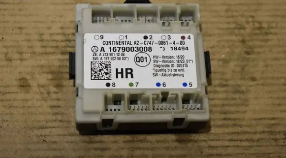 Mercedes-Benz GLE W167 Door control unit/module A167900300855525