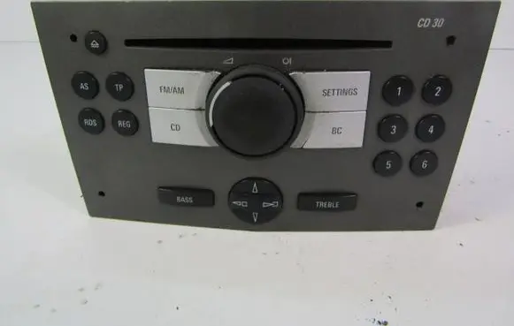 Opel Zafira B HiFi Audio sound control unit 93183902