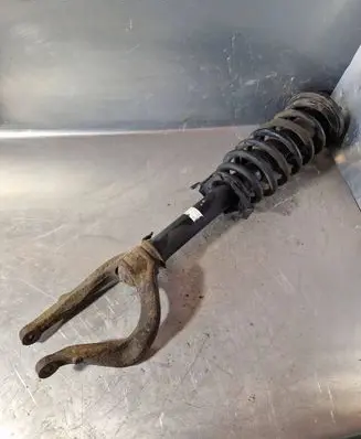 Front shock absorber with coil spring