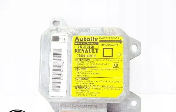 Renault Megane I Airbag control unit/module 7700414090E 550347500
