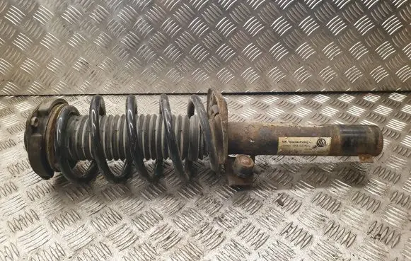 Volkswagen Touran I Front shock absorber with coil spring 1K0400054CD