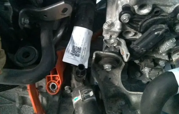 Toyota Prius (XW50) Coolant pipe/hose 1657737080