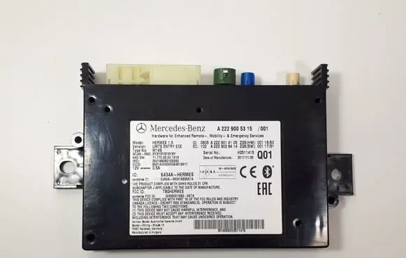 Mercedes-Benz C W205 Other control units/modules A2229005315