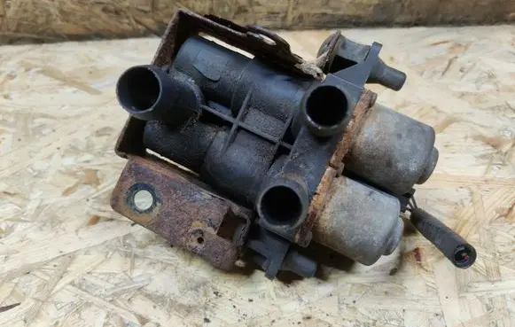 Coolant heater control valve
