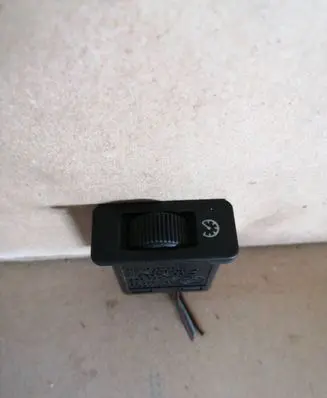Panel lighting control switch