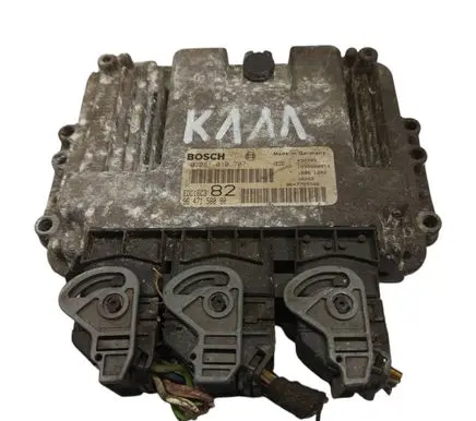 Peugeot 206 Engine control unit/module 0281010707 9647785580 9647158080