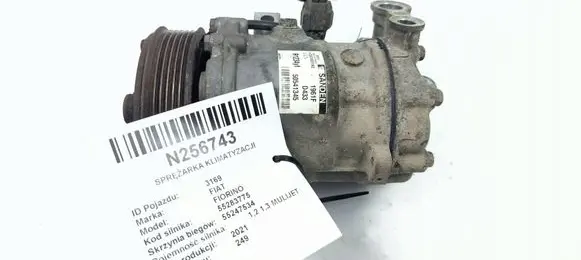 Fiat Fiorino Air conditioning (A/C) compressor (pump) 50541345