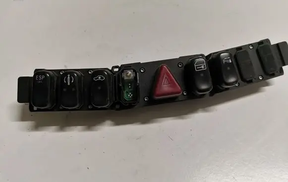 Mercedes-Benz S W220 Hazard light switch 2208214358