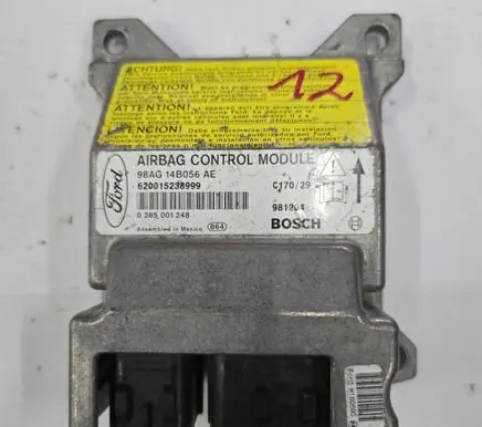 Ford Focus Airbag control unit/module 98AG14B056AE 0285001248 620015238999