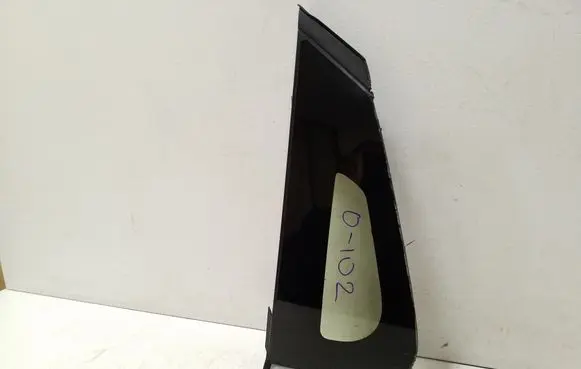 Rear vent window glass