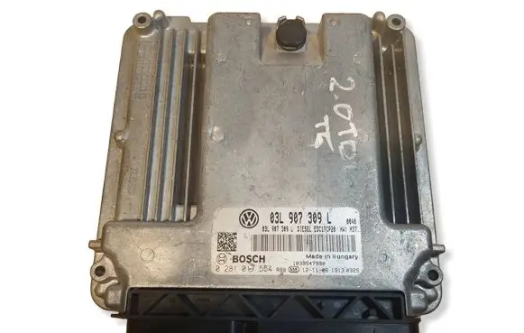 Volkswagen Transporter - Caravelle T5 Engine control unit/module ECU 0281017554 03L907309L EDC17CP20
