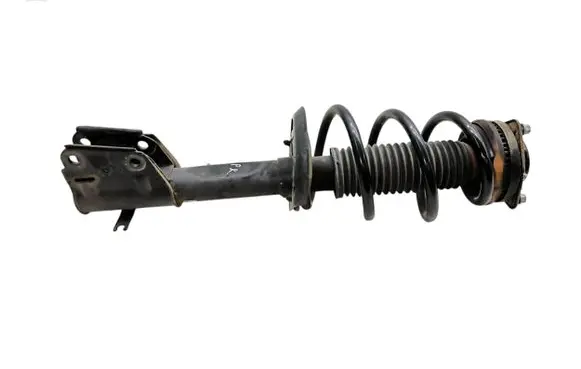 Front shock absorber with coil spring